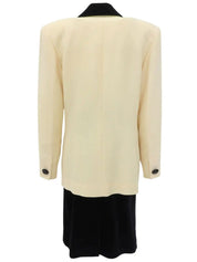 Velour Bicolor Set Up Ivory/Black