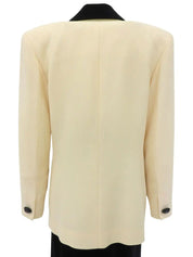 Velour Bicolor Set Up Ivory/Black