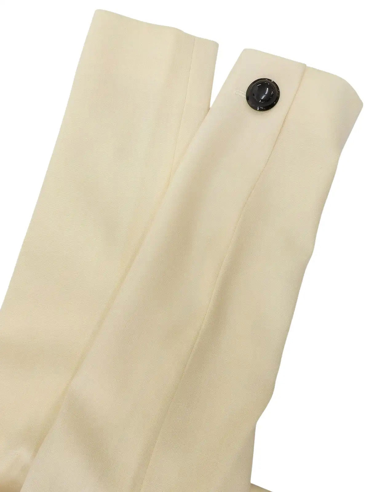 Velour Bicolor Set Up Ivory/Black