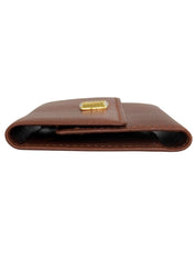Logo flap key case