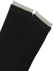 2006 Two-tone Square CC Mark Zip-Up Hoodie Black/Gray