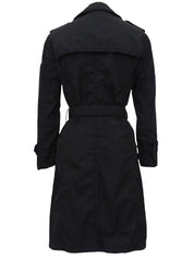 ナイロンロゴベルトコート ブラック