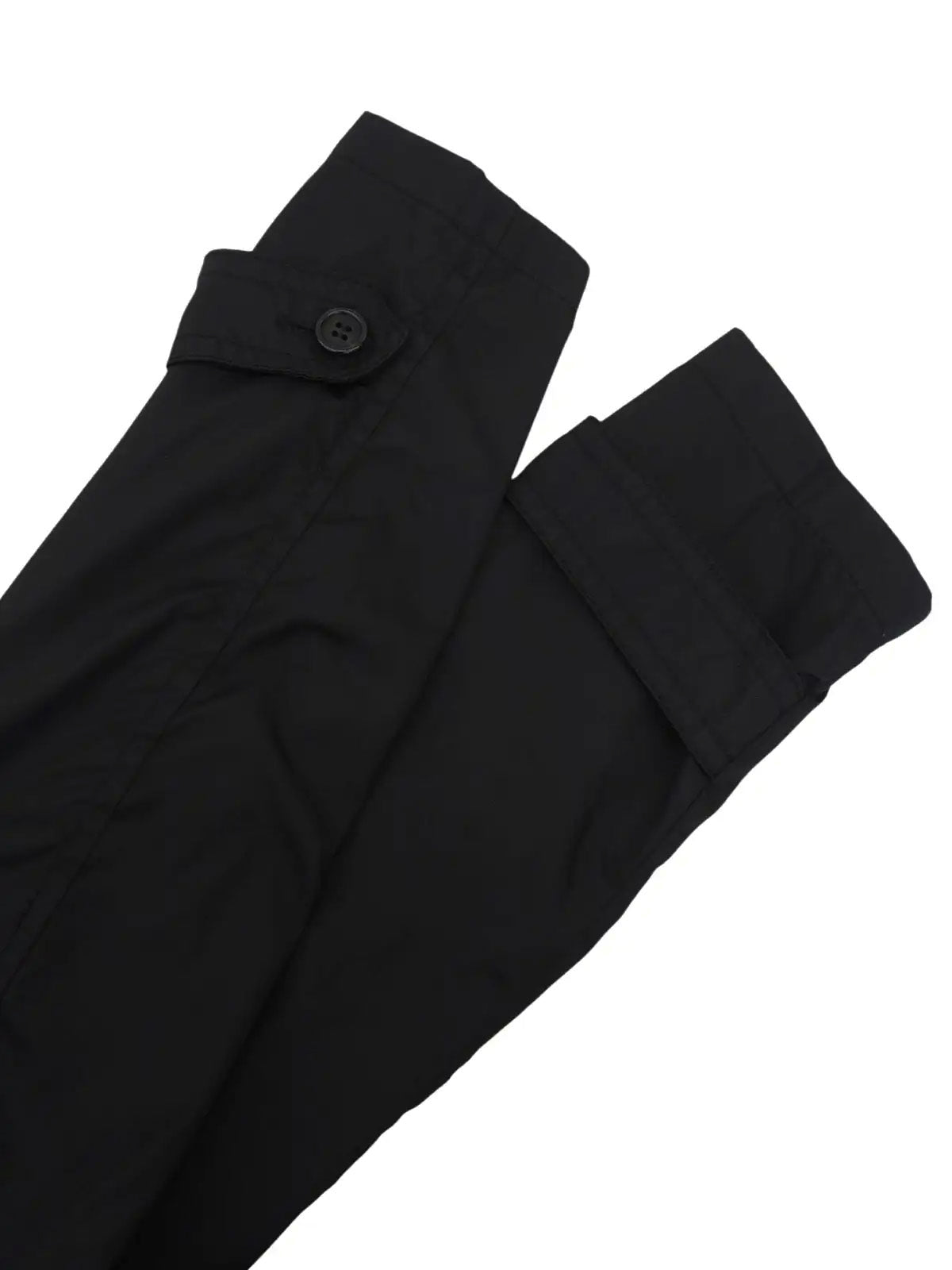 ナイロンロゴベルトコート ブラック