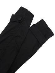 ナイロンロゴベルトコート ブラック