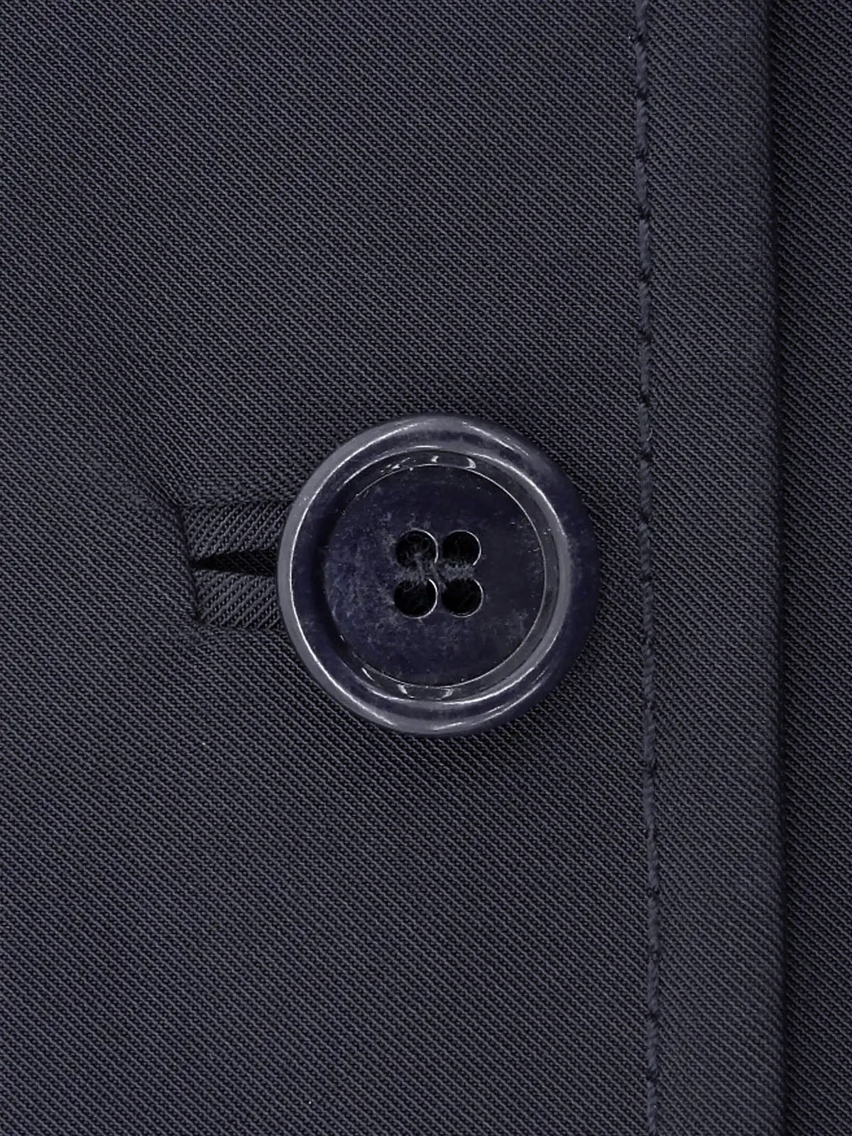 Single-breasted jacket in dark navy
