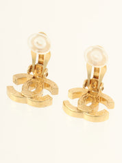 2003年製 デザインCCマークイヤリング ゴールド