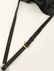 黑色 Anagram Stitch 单肩包