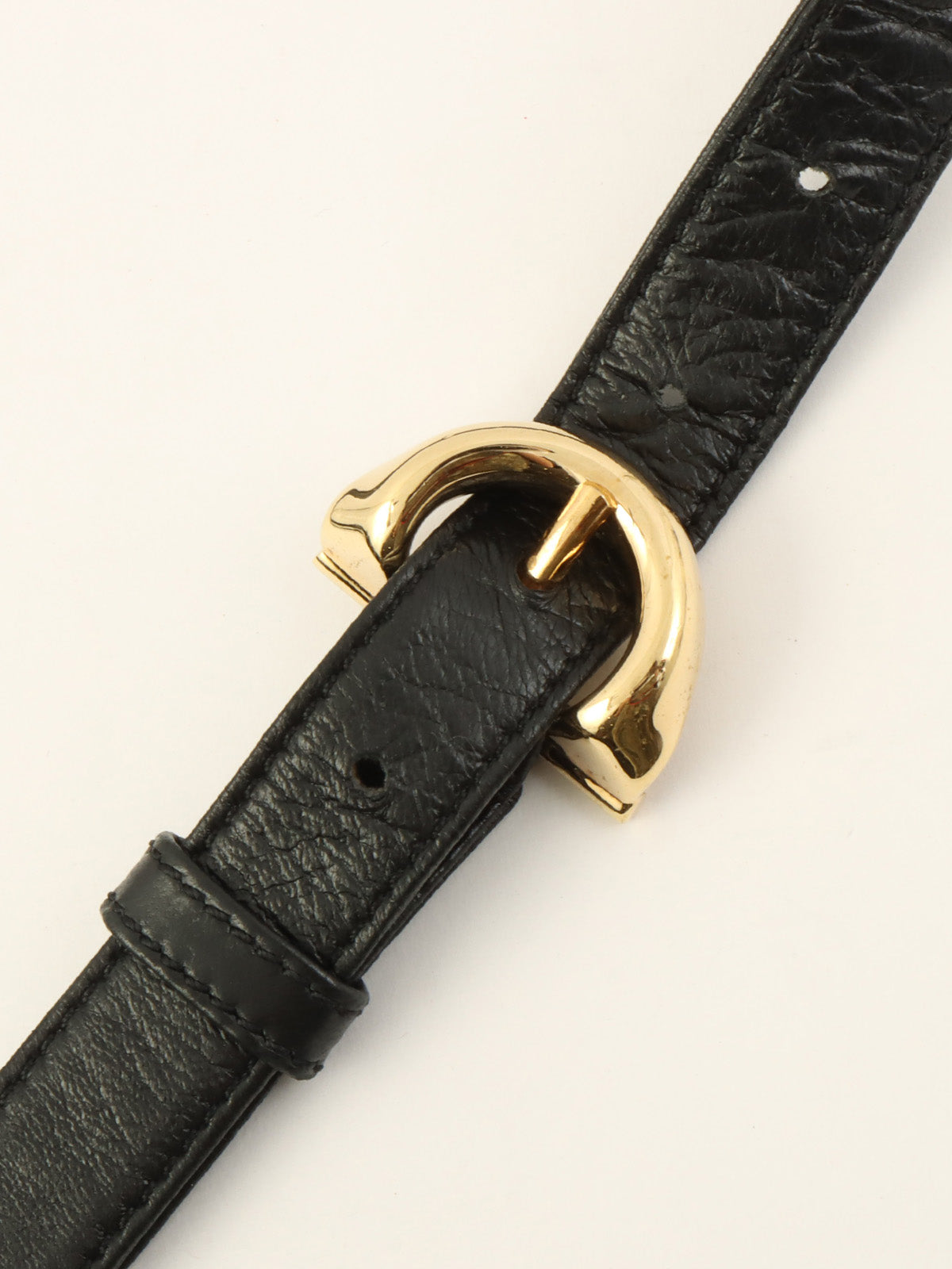 黑色 Anagram Stitch 单肩包