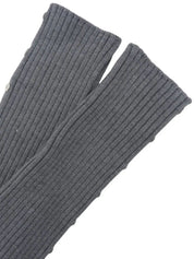 Macadam Stud Knit Top in Grey