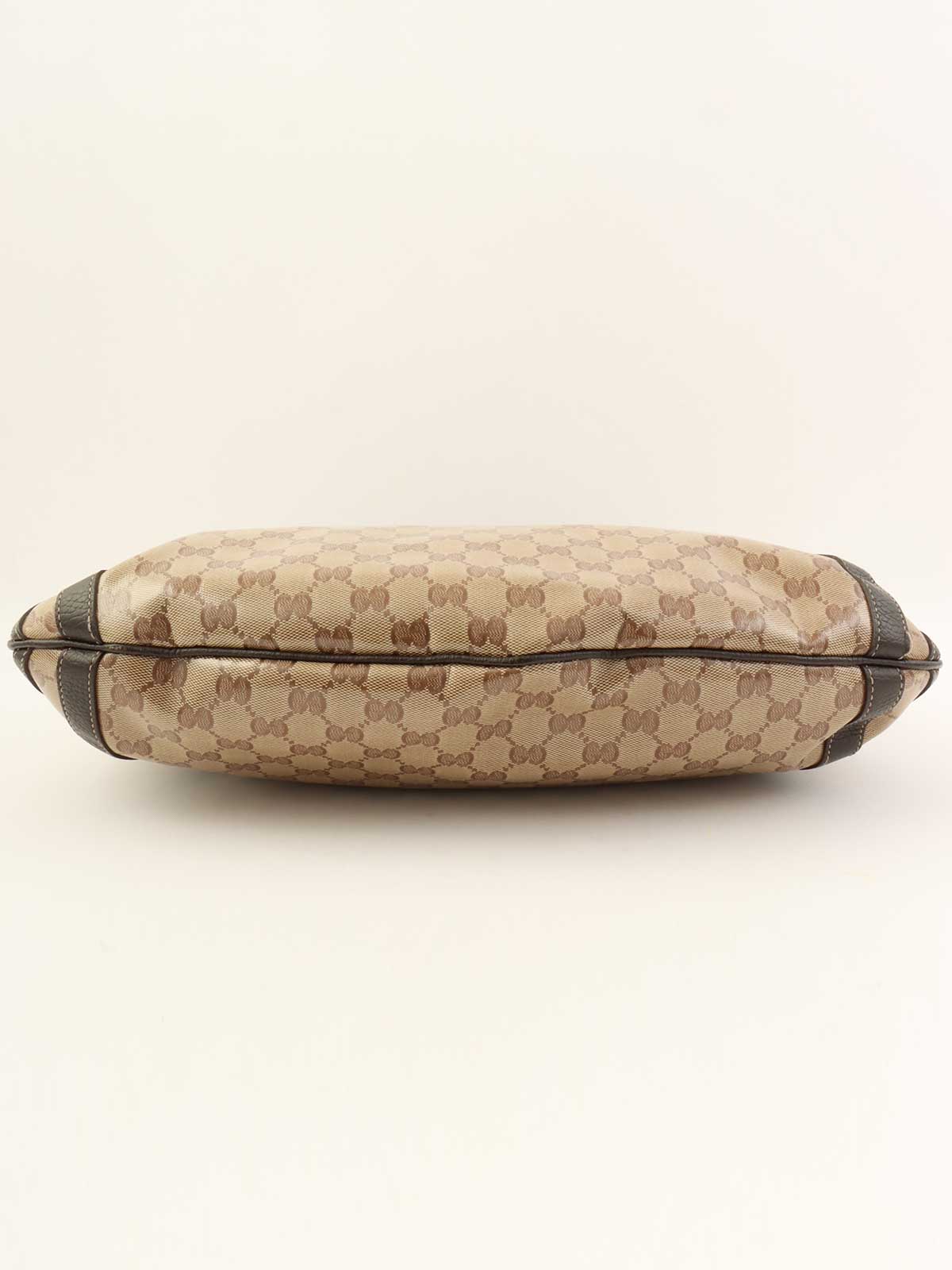 GG Crystal 2-Way Bag, Beige