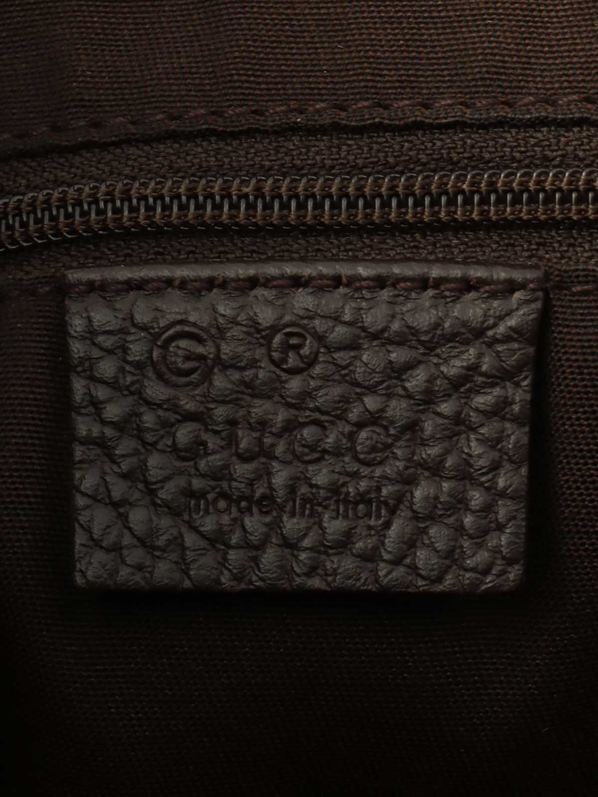 GG Crystal 2-Way Bag, Beige