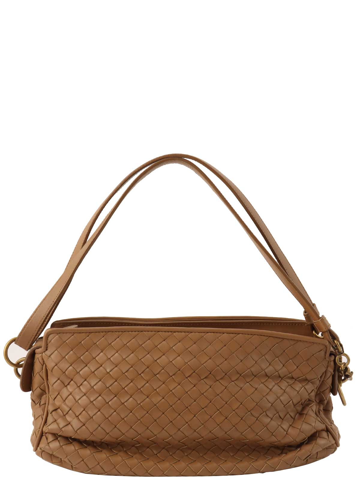 イントレチャートショルダーバッグ ブラウン| VINTAGE QOO TOKYO