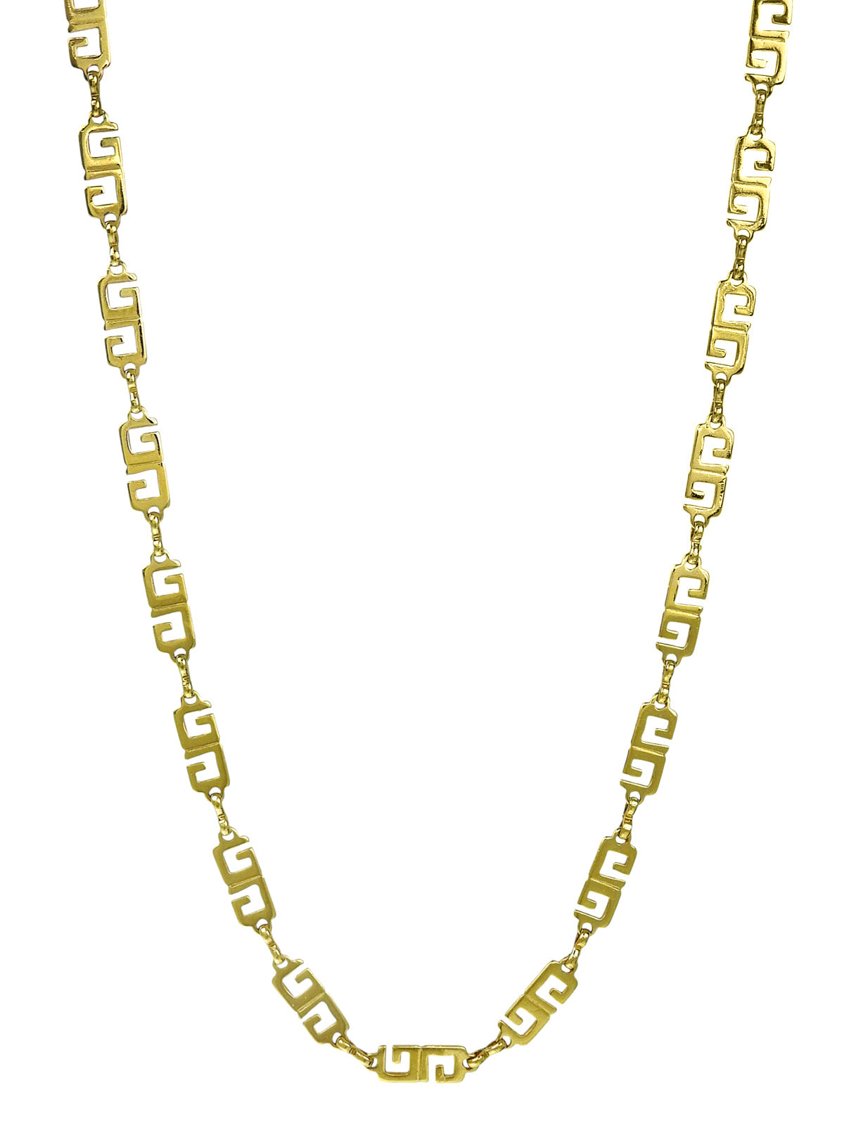 Gロゴチェーンネックレス ゴールド