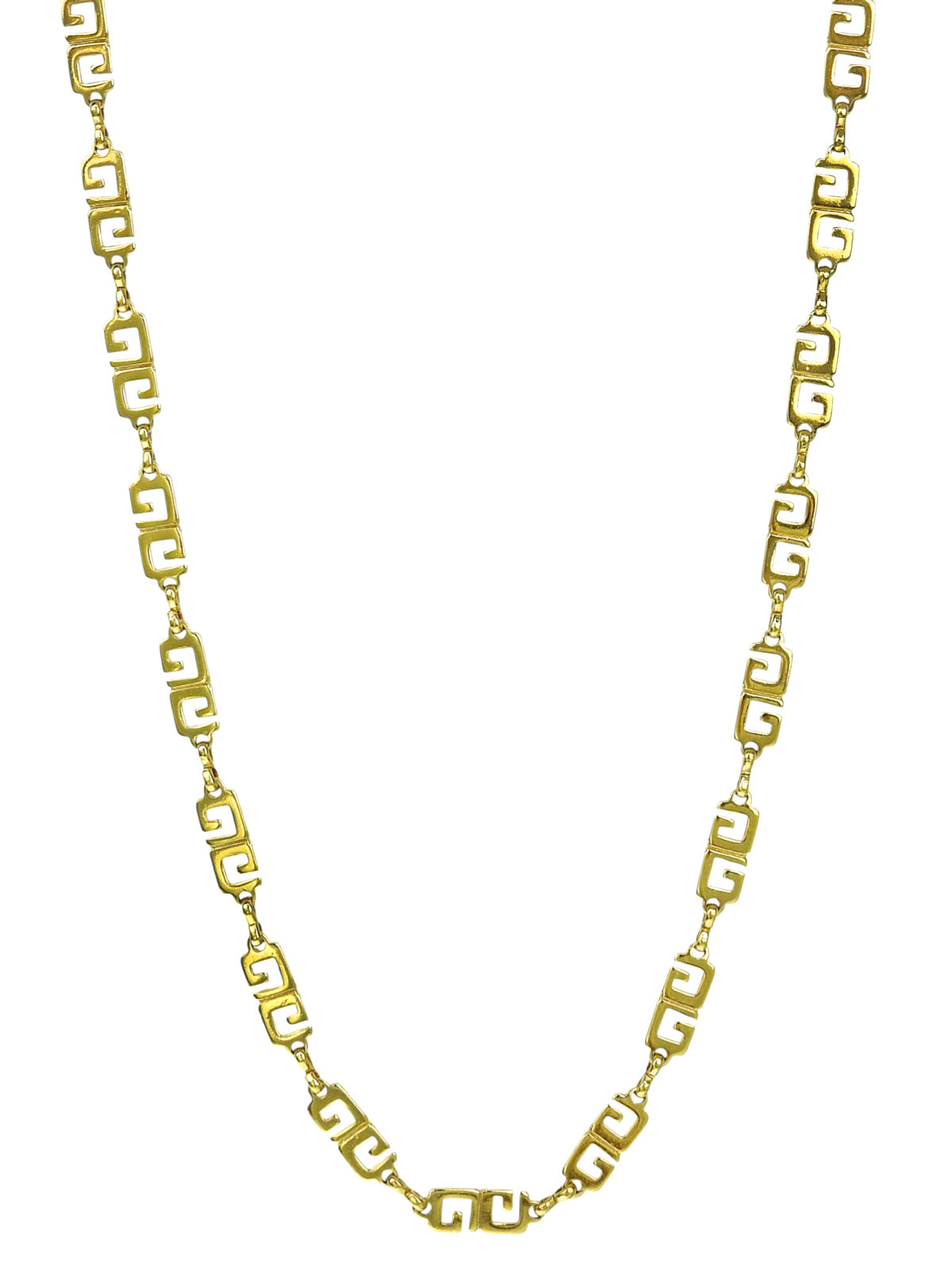 Gロゴチェーンネックレス ゴールド