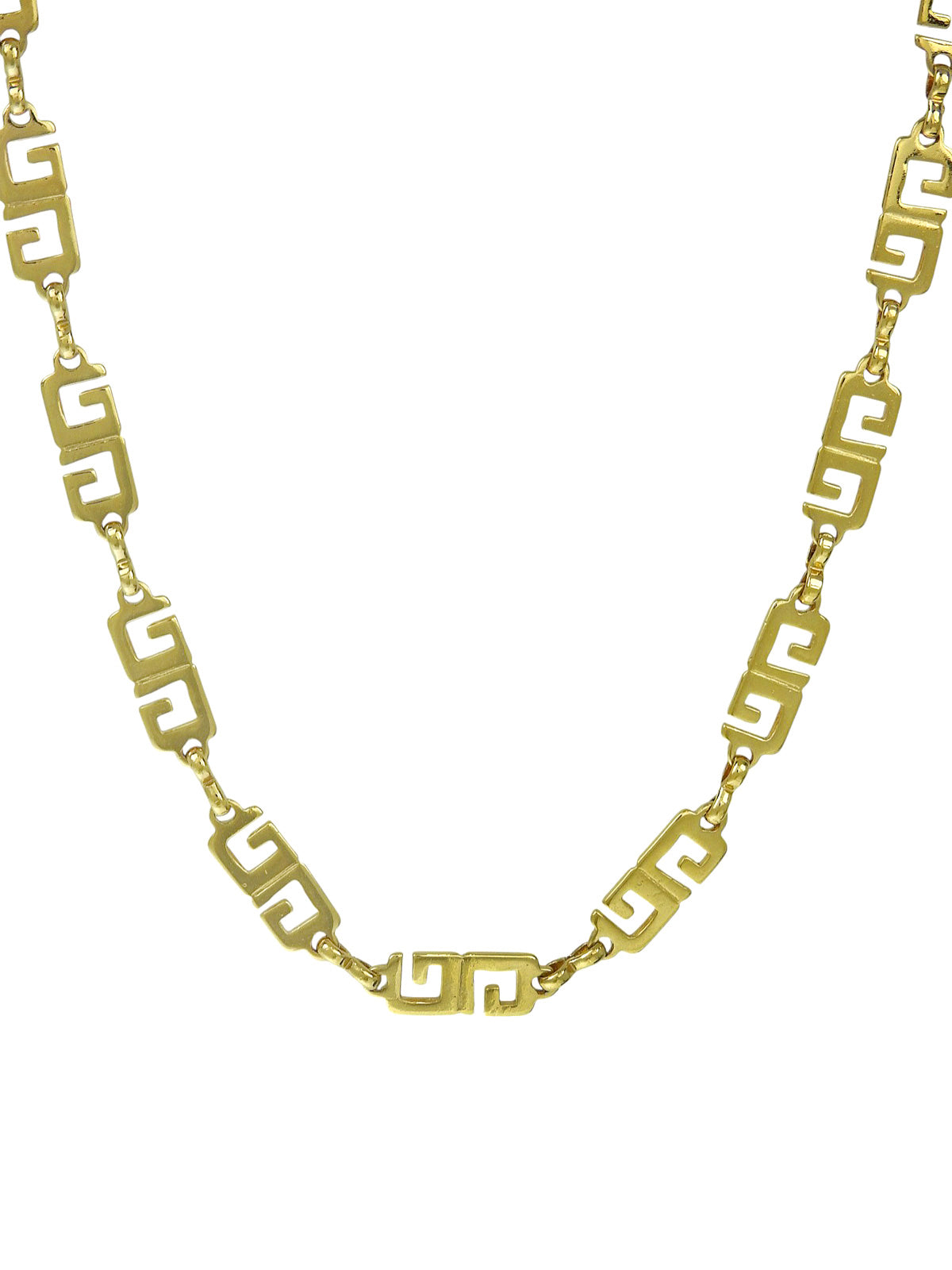 Gロゴチェーンネックレス ゴールド