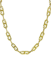 Gロゴチェーンネックレス ゴールド