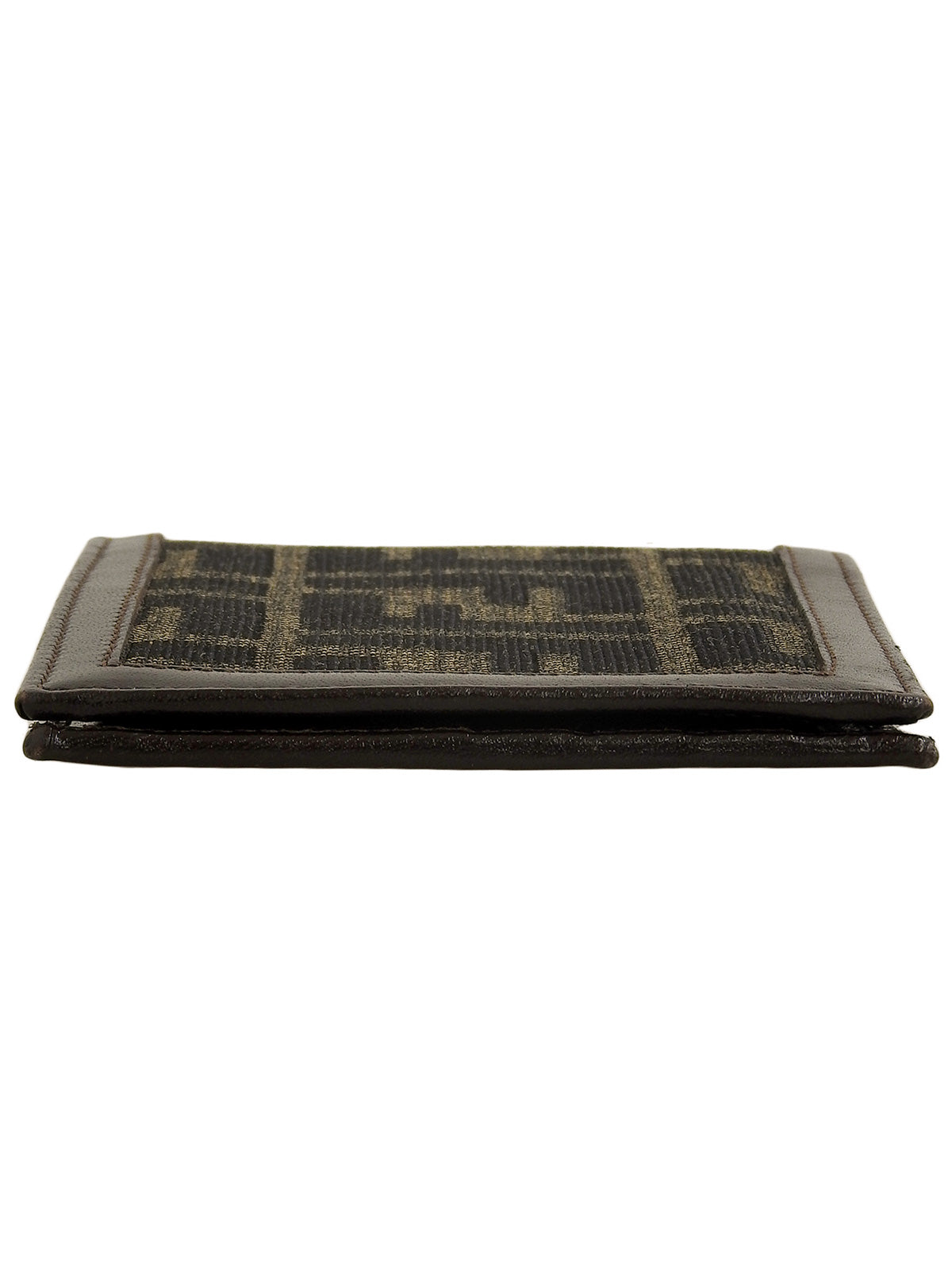 FF Zucca Pattern Wallet Brown