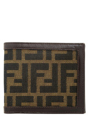 FF Zucca Pattern Wallet Brown