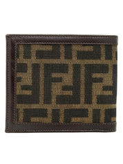 FF Zucca Pattern Wallet Brown