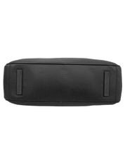 Logo Embossed Bowling Bag in Black