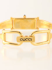 Rectangular Watch Gold
