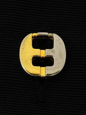 Design Button Long Cardigan in Black