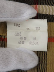 Nova 米色格纹衬里风衣