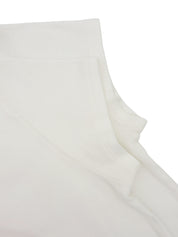 Anagram Half Sleeve Top in White