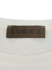 Anagram Half Sleeve Top in White
