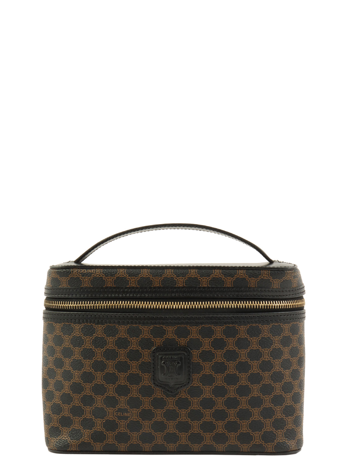 Macadam Pattern Vanity Bag, Brown