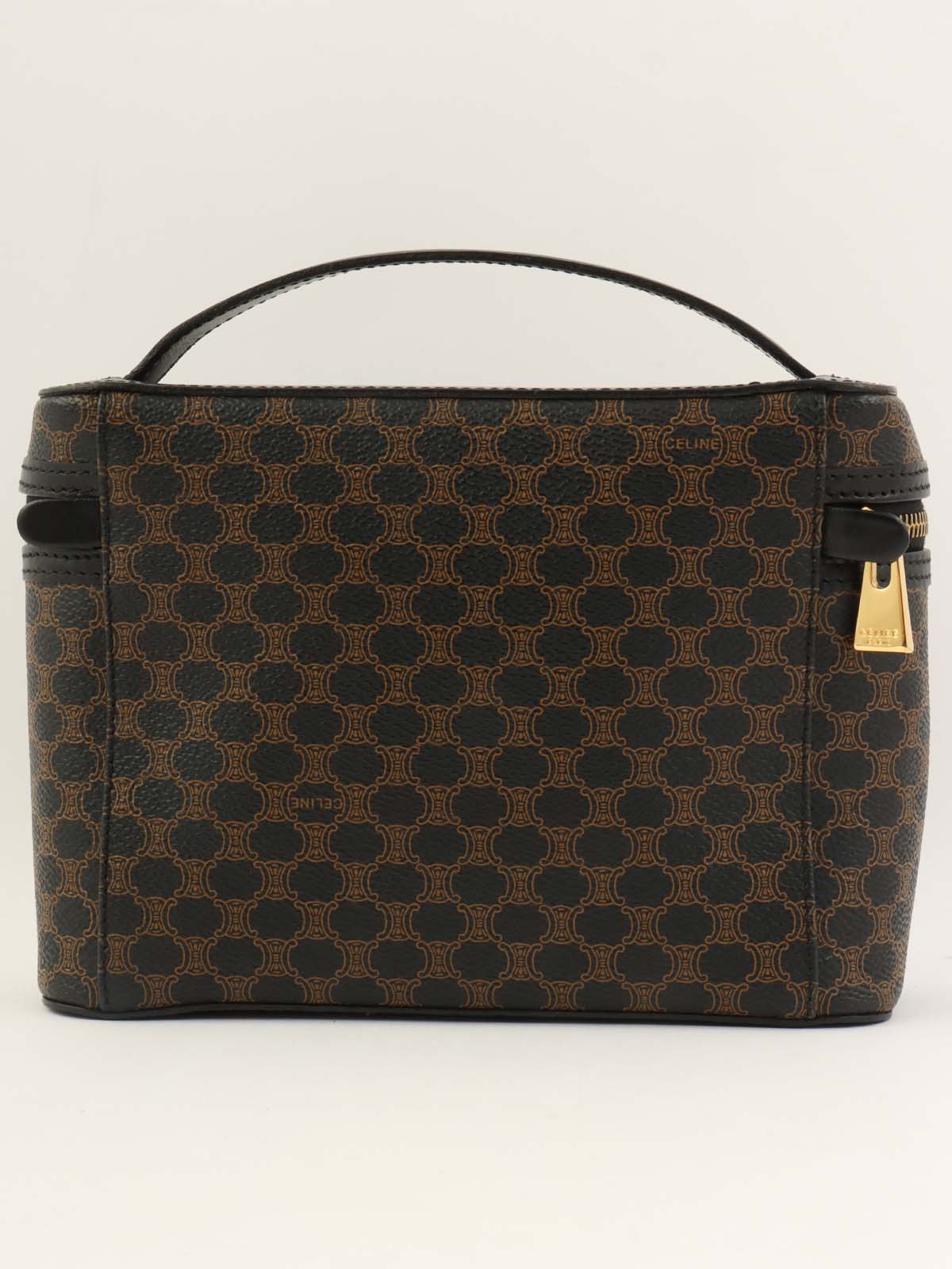 Macadam Pattern Vanity Bag, Brown
