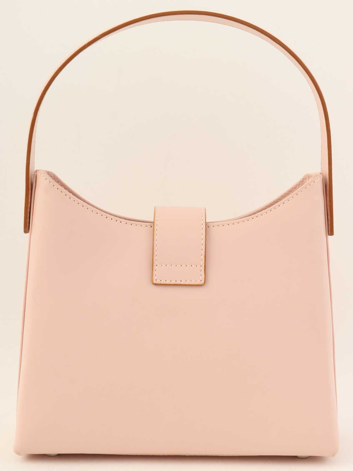 Gancini Plate Mini Handbag Pink