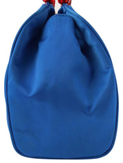 尼龙徽标刺绣彩色石头手柄包 蓝色/多色