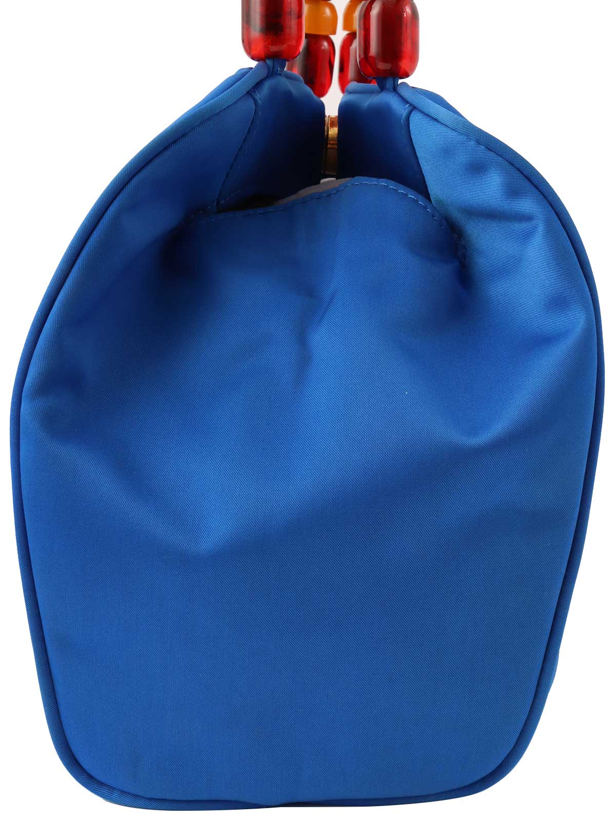 尼龙徽标刺绣彩色石头手柄包 蓝色/多色