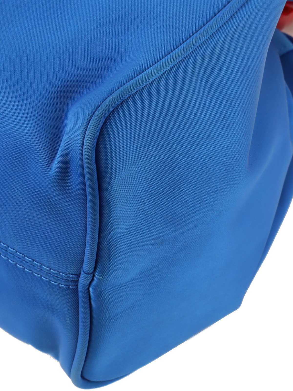 尼龙徽标刺绣彩色石头手柄包 蓝色/多色