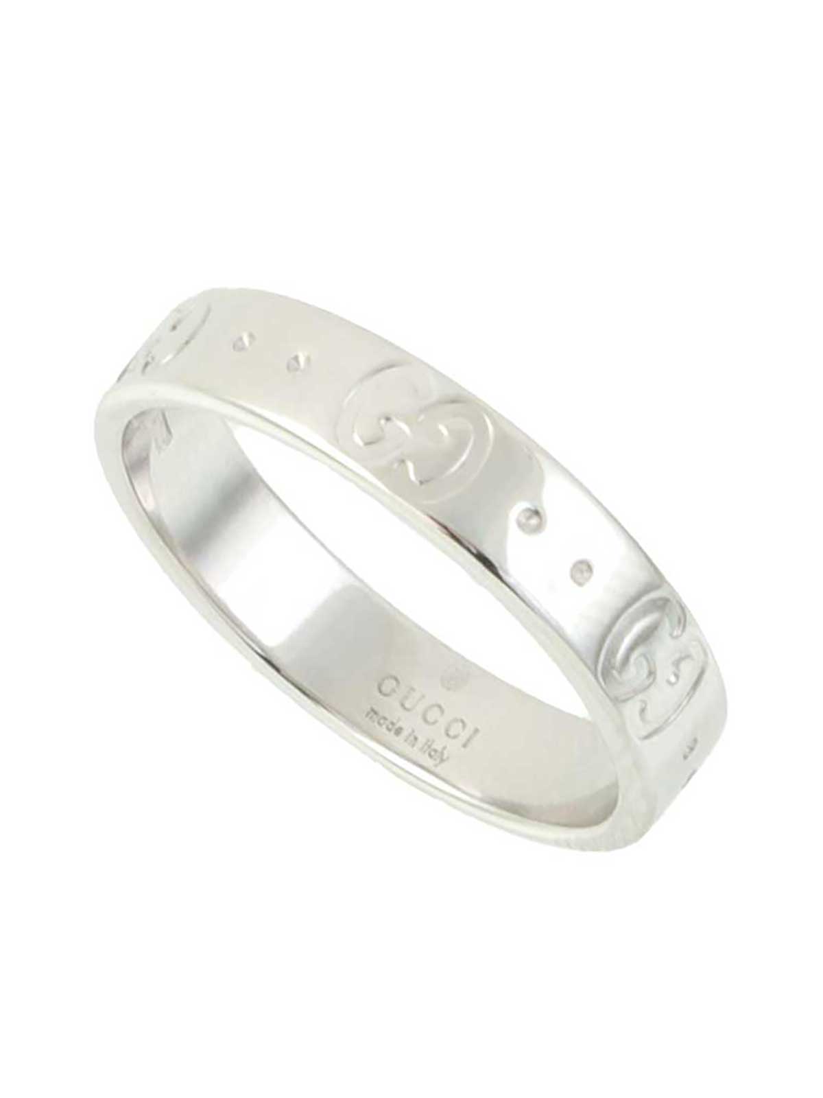 18Kアイコンリング シルバー