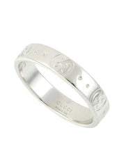 18Kアイコンリング シルバー