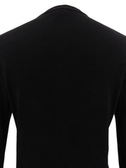 ロゴフックロングスリーブトップス ブラック