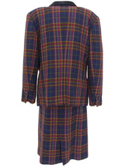 Wool Check Pattern Set-Up Multi