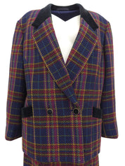 Wool Check Pattern Set-Up Multi