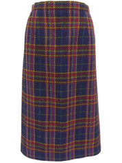 Wool Check Pattern Set-Up Multi