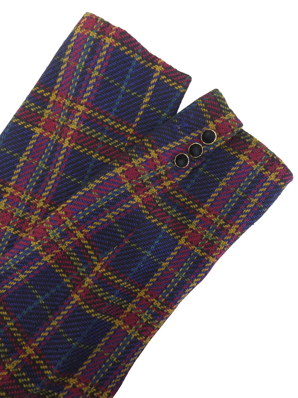 Wool Check Pattern Set-Up Multi