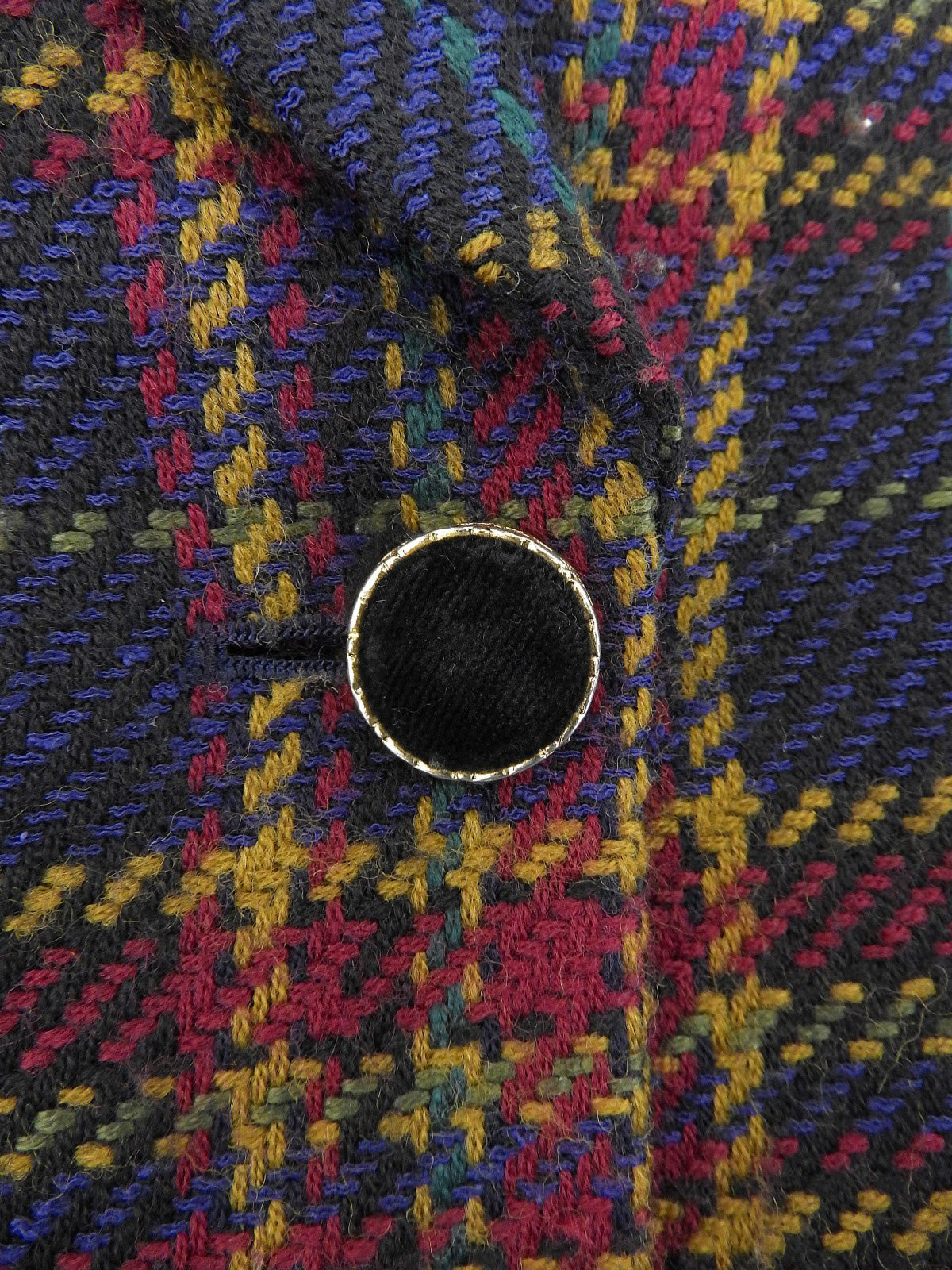 Wool Check Pattern Set-Up Multi