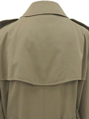 Nova Check Lining Trench Coat Khaki