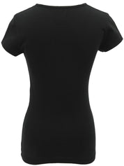 2006 CC Mark Half Sleeve Top Black