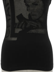 2006 CC Mark Half Sleeve Top Black