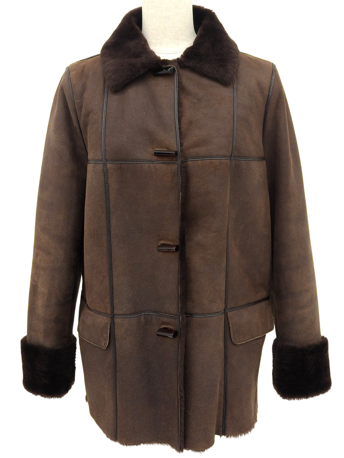 ムートンジャケット ブラウン| VINTAGE QOO TOKYO | ヴィンテージクー