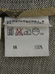 Denim logo button jacket in indigo