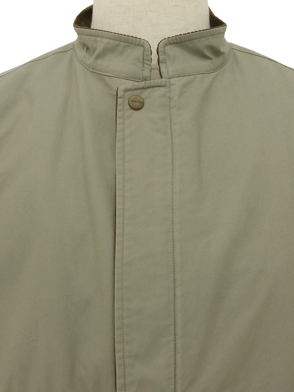 Logo Button Jacket Khaki/Beige