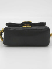 1990 CC Mark 微型链条包,黑色